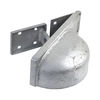 TIMCO Heavy Duty Padlock Protection Bar Left Hot Dipped Galvanised - 7.5" Thumbnail