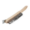 TIMCO Wire Brush & Scraper Steel - 4 Rows Thumbnail