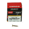 TIMCO Velocity Premium Multi-Use Countersunk Gold Woodscrews - 5.0 x 30 Thumbnail