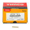 TIMCO Solo Countersunk Gold Woodscrews - 5.0 x 50 Thumbnail