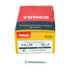 TIMCO Solo Countersunk Silver Woodscrews - 5.0 x 50 Thumbnail