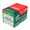 TIMCO C2 Strong-Fix Multi-Purpose Premium Countersunk Gold Woodscrews - 5.0 x 60 Thumbnail