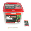 TIMCO C2 Clamp-Fix Multi-Purpose Premium Countersunk Gold Woodscrews - 5.0 x 70 Thumbnail