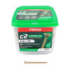 TIMCO C2 Strong-Fix Multi-Purpose Premium Countersunk Gold Woodscrews - 5.0 x 70 Thumbnail