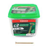 TIMCO C2 Strong-Fix Multi-Purpose Premium Countersunk Gold Woodscrews - 5.0 x 80 Thumbnail