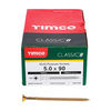 TIMCO Classic Multi-Purpose Countersunk Gold Woodscrews - 5.0 x 90 Thumbnail