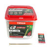 TIMCO C2 Clamp-Fix Multi-Purpose Premium Countersunk Gold Woodscrews - 5.0 x 100 Thumbnail