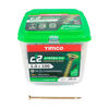 TIMCO C2 Strong-Fix Multi-Purpose Premium Countersunk Gold Woodscrews - 5.0 x 100 Thumbnail