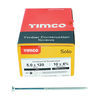 TIMCO Solo Countersunk Silver Woodscrews - 5.0 x 120 Thumbnail