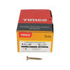 TIMCO Solo Countersunk Gold Woodscrews - 6.0 x 40 Thumbnail