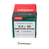 TIMCO Classic Multi-Purpose Countersunk A2 Stainless Steel Woodscrews - 6.0 x 50 Thumbnail