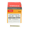 TIMCO Solo Countersunk Gold Woodscrews - 6.0 x 60 Thumbnail