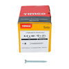 TIMCO Solo Countersunk Silver Woodscrews - 6.0 x 60 Thumbnail