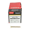 TIMCO Velocity Premium Multi-Use Countersunk Gold Woodscrews - 6.0 x 70 Thumbnail