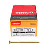 TIMCO Solo Countersunk Gold Woodscrews - 6.0 x 100 Thumbnail