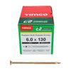 TIMCO C2 Strong-Fix Multi-Purpose Premium Countersunk Gold Woodscrews - 6.0 x 130 Thumbnail