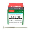 TIMCO Classic Multi-Purpose Countersunk A4 Stainless Steel Woodscrews - 6.0 x 130 Thumbnail