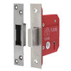 TIMCO 5 Lever British Standard Deadlock Stainless Steel Satin - 78mm Thumbnail