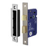 TIMCO 3 Lever Satin Nickel Mortice Sashlock 65mm Case 45mm Backset  Thumbnail