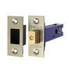 TIMCO Architectural Tubular Deadbolt Electro Brass & Satin Nickel - 103mm Thumbnail