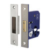 TIMCO Euro Deadlock Satin Nickel - 66mm Thumbnail