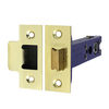 TIMCO Architectural Tubular Latch Electro Brass & Satin Nickel - 103mm Thumbnail