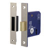 TIMCO 3 Lever Deadlock Satin Nickel - 65mm Thumbnail