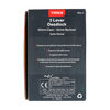 TIMCO 3 Lever Deadlock Satin Nickel - 65mm Thumbnail