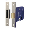 TIMCO 3 Lever Deadlock Satin Nickel - 78mm Thumbnail