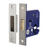 TIMCO Euro Deadlock Satin Nickel - 78mm Thumbnail