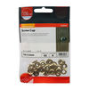 TIMCO Screw Cups Electro Brass - To fit 6 Gauge Screws Thumbnail