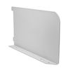 TIMCO Twin Slot Shelf End White - 200mm Thumbnail