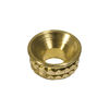 TIMCO Knurled Brass Inset Screw Cup - To fit 4.8, 5.0 Screw Thumbnail