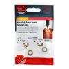 TIMCO Knurled Brass Inset Screw Cup - To fit 5.5, 6.0 Screw Thumbnail