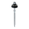 TIMCO Self-Drilling Fiber Cement Board Exterior Silver Screw with BAZ Washer - 6.3 x 130 Thumbnail