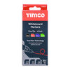 TIMCO Whiteboard Markers Fine Tip Mixed Colours - Fine Tip Four Pack Thumbnail