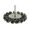 TIMCO Drill Wheel Brush Twisted Knot Steel Wire - 75mm Thumbnail