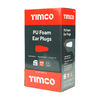 TIMCO Disposable PU Ear Plugs 200 Pairs - One Size Thumbnail