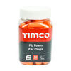 TIMCO Disposable PU Ear Plugs 50 Pairs - One Size Thumbnail