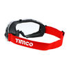 TIMCO Sport Style Safety Goggles Clear - Clear Thumbnail