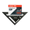 TIMCO Rafter Square, Triangular Roofing Square, Presicion Roofing Measuring Tool, Aluminium Rafter Square - 180mm Thumbnail