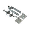 TIMCO Adjustable Gate Hinge Set With Hook On Plate Hot Dipped Galvanised - 300mm Thumbnail