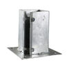 TIMCO Bolt Down Post Support Bolt Secure Hot Dipped Galvanised - 100mm Thumbnail