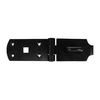 TIMCO Heavy Duty Hasp & Staple Secure Bolt On Black - 8" Thumbnail