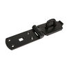 TIMCO Heavy Duty Hasp & Staple Secure Bolt On Black - 8" Thumbnail