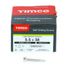 TIMCO Self-Drilling Light Section A2 Stainless Steel Bi-Metal Screws - 5.5 x 38 Thumbnail