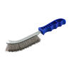 TIMCO Blue Handle Wire Brush S/Steel - 255mm Thumbnail