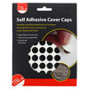 TIMCO Self-Adhesive Screw Cover Caps Anthracite Grey - 13mm Thumbnail