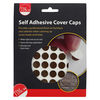 TIMCO Self-Adhesive Screw Cover Caps Mahogany - 13mm Thumbnail