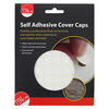 TIMCO Self-Adhesive Screw Cover Caps White Matt - 13mm Thumbnail